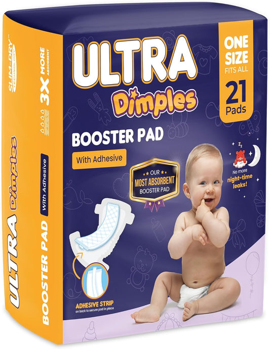 Dimples Booster Pads: Stop Diaper Leaks!
