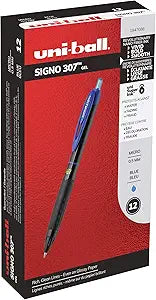 uni-ball 307 Retractable Gel Pens for Smooth Writing Experience