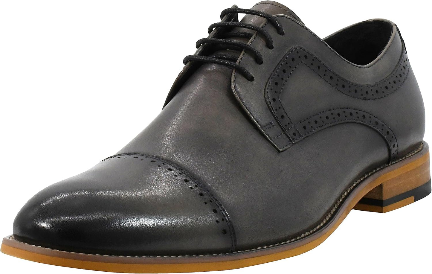 STACY ADAMS Men's Dickinson Cap-Toe Oxford for Timeless Style