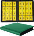 Premium 1000+ Pockets Card Binder 16 Pockets Side Loading - Dark Green