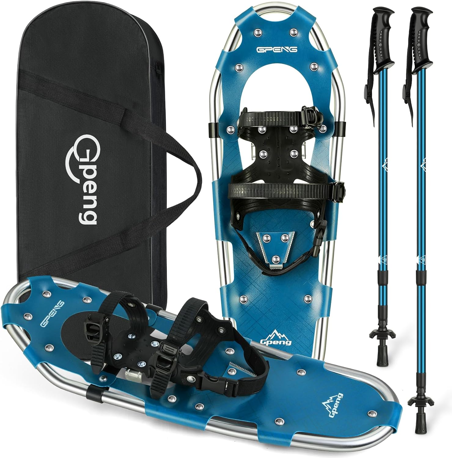 Gpeng Lightweight Aluminum Snowshoes Set