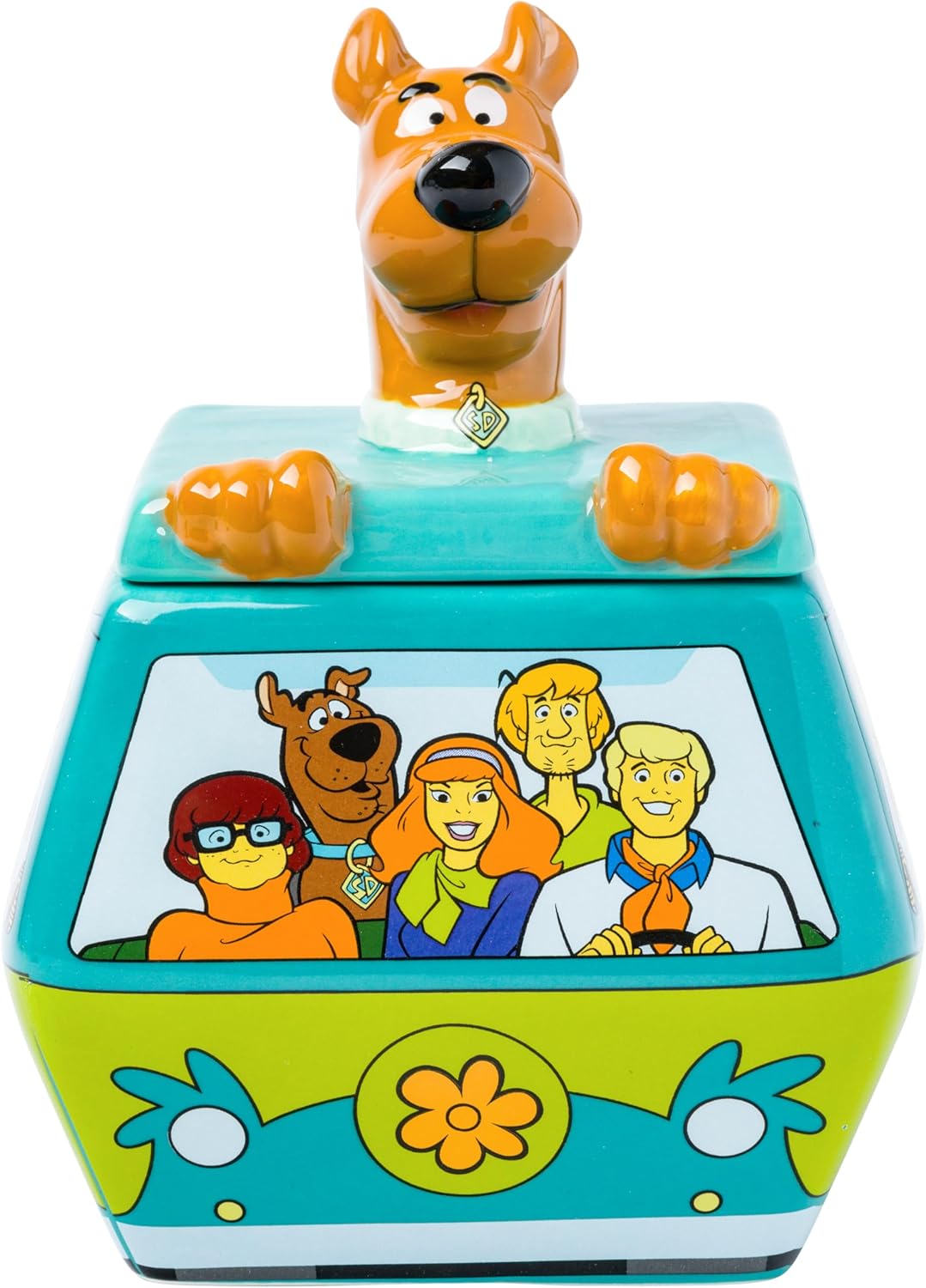 Scooby-Doo Mystery Machine Snack Jar for Treats and Snacks