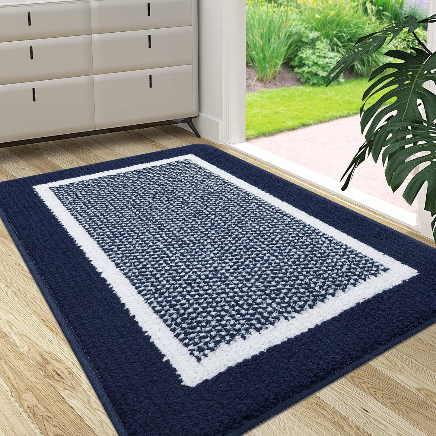 Colorxy Indoor Door Mat - Non-Slip, Absorbent, Washable Design