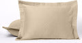 Threadmill Cotton King Pillow Shams Set of 2 - Luxury All-Season