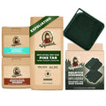Dr. Squatch Body Wash 2-Pack with Scrubber - Natural Soap Formula