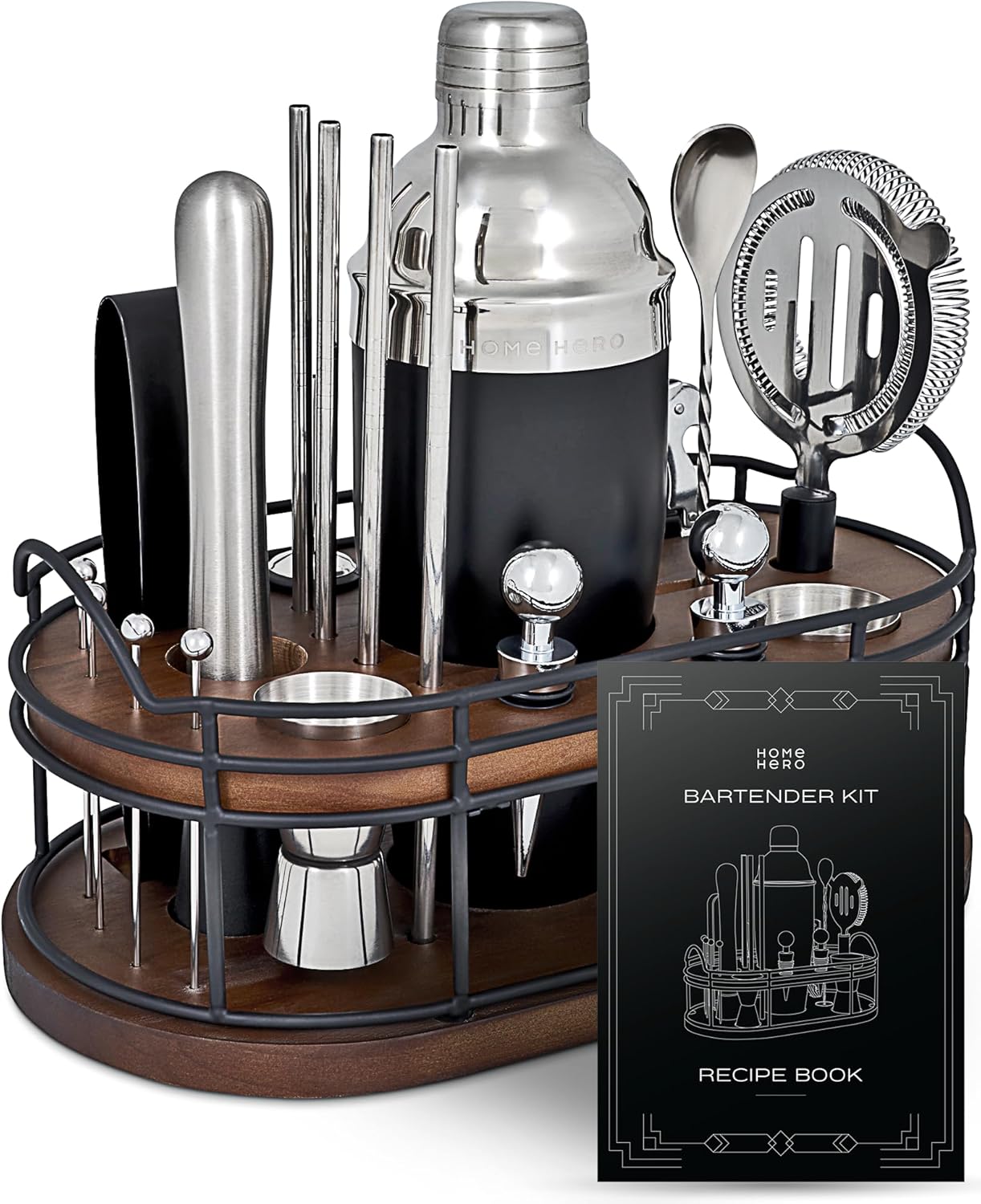 Home Hero 22-Piece Bartender Kit: Elevate Your Home Bar