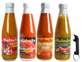 Calypso Flambeau West Indian & Hot Pepper Sauce Variety Pack - 4 Pack