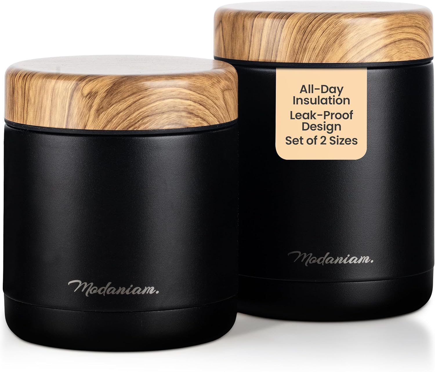 Stainless Steel Insulated Food Jar Set for Hot and Cold Meals