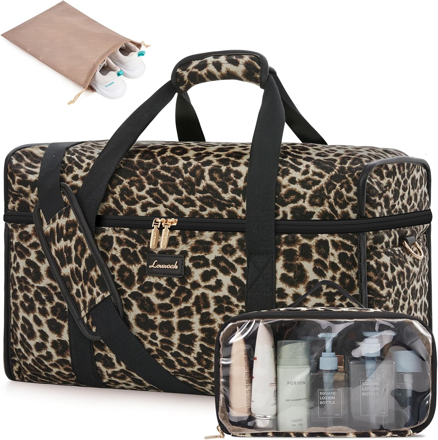 LOVEVOOK Travel Duffle Bag for Women - Stylish and Practical