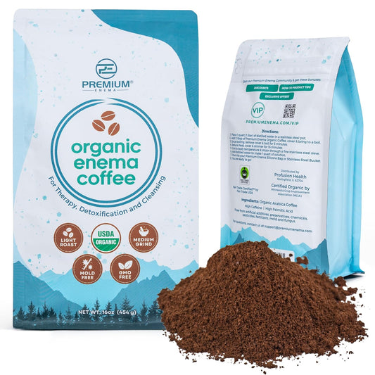 Organic Coffee Enema Boost - High Palmitic Acid