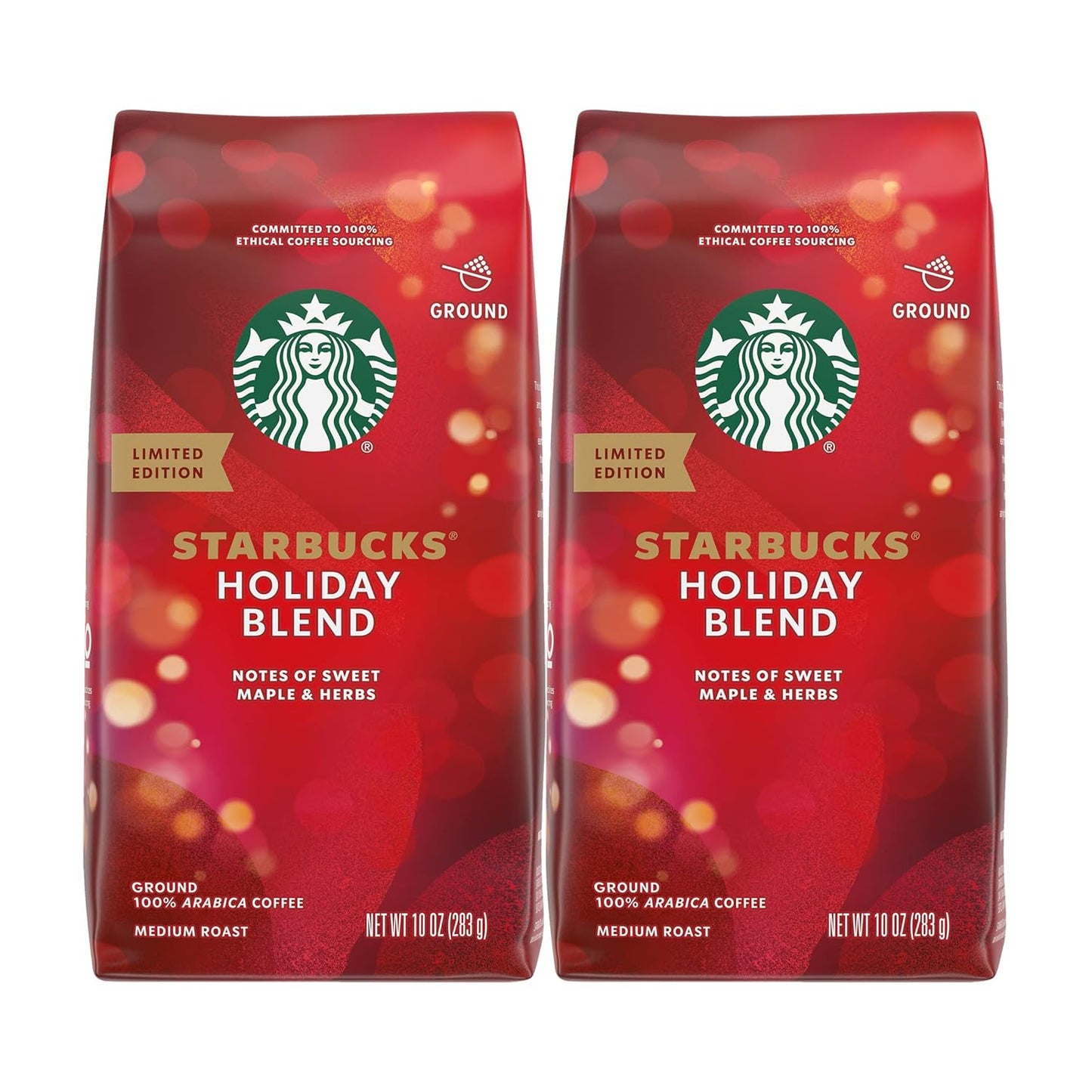 Starbucks Holiday Blend Coffee - Sweet Maple Notes