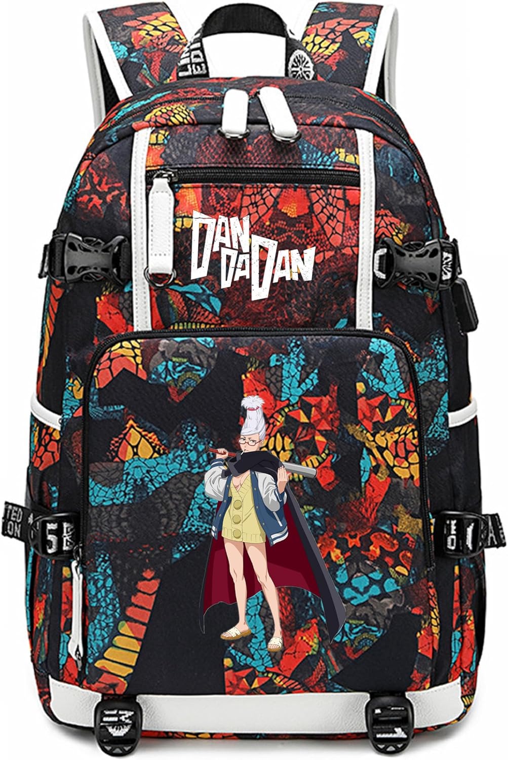 Anime DanDaDan Backpack Daypack for Students and Laptops