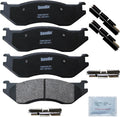 Bendix Priority1 CFM966 Semi-Metallic Front Brake Pads - Quiet