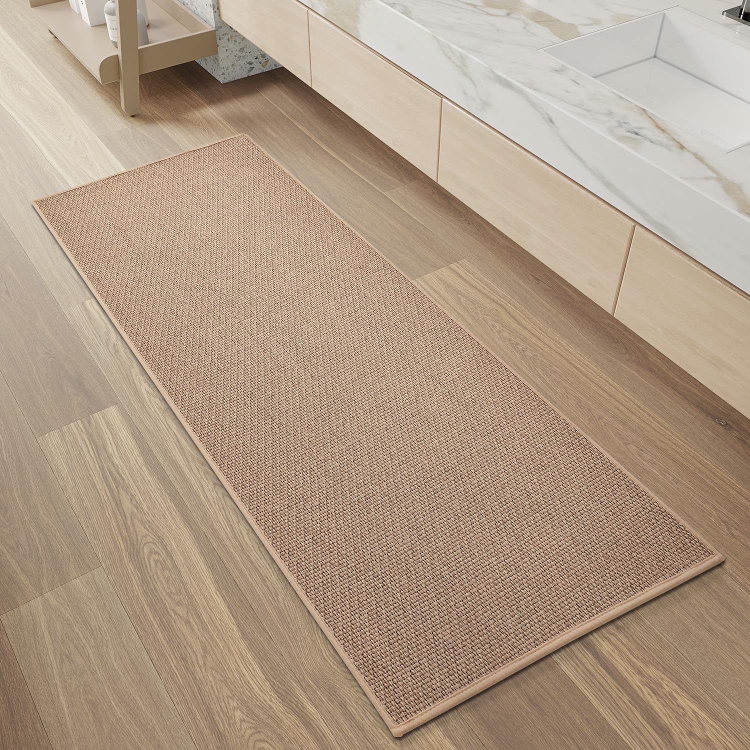 PADOOR Non-Slip Bath Mats: Absorbent & Machine Washable
