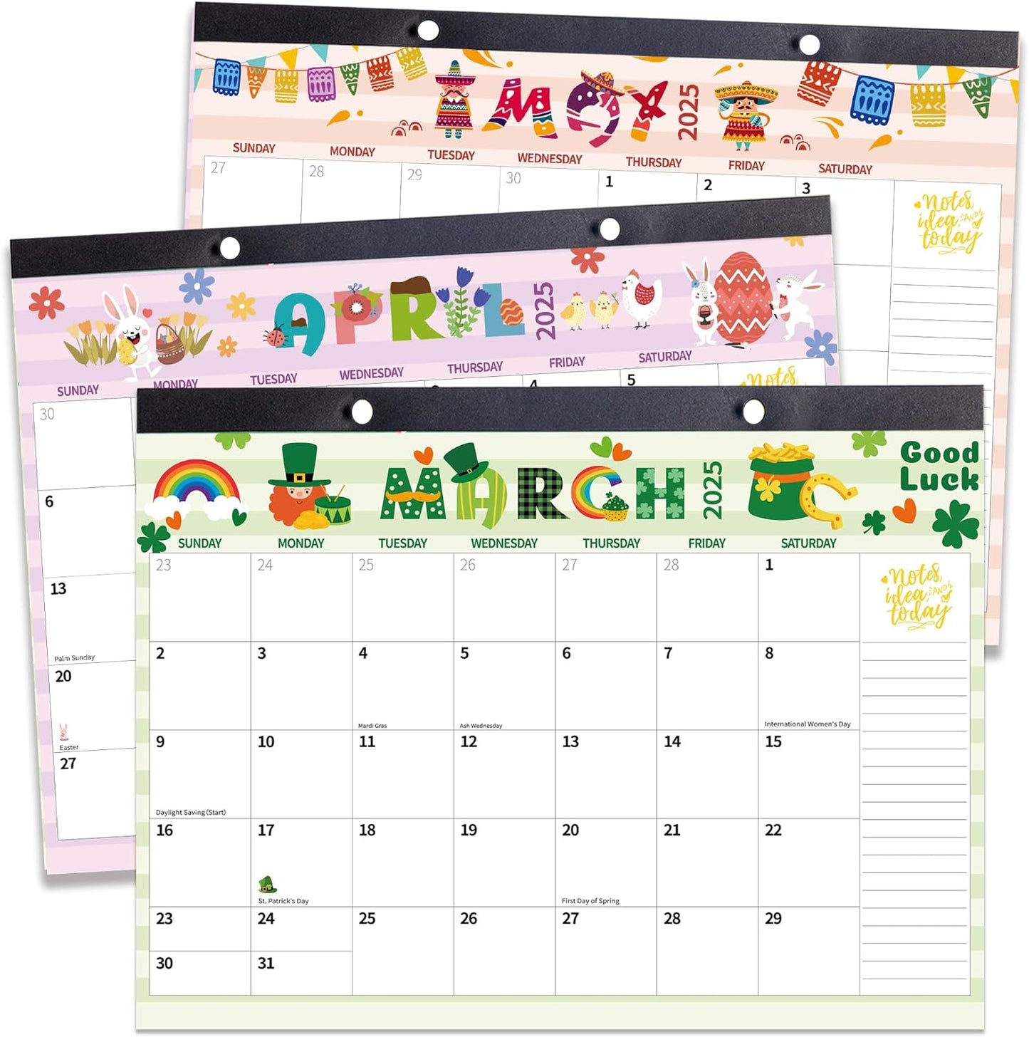 2025 Monthly Planner Desk Calendar - Organize in Style!