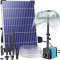POPOSOAP 10W Solar Water Fountain Pump - Quiet Outdoor Fountain