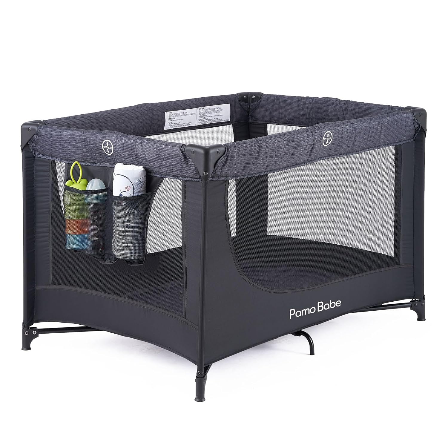 Pamo Babe Portable Crib Playpen - Sleep Anywhere in Style!