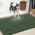 Chenille Absorbent Outdoor Doormat 48in x 30in - Muddy Paw Mat