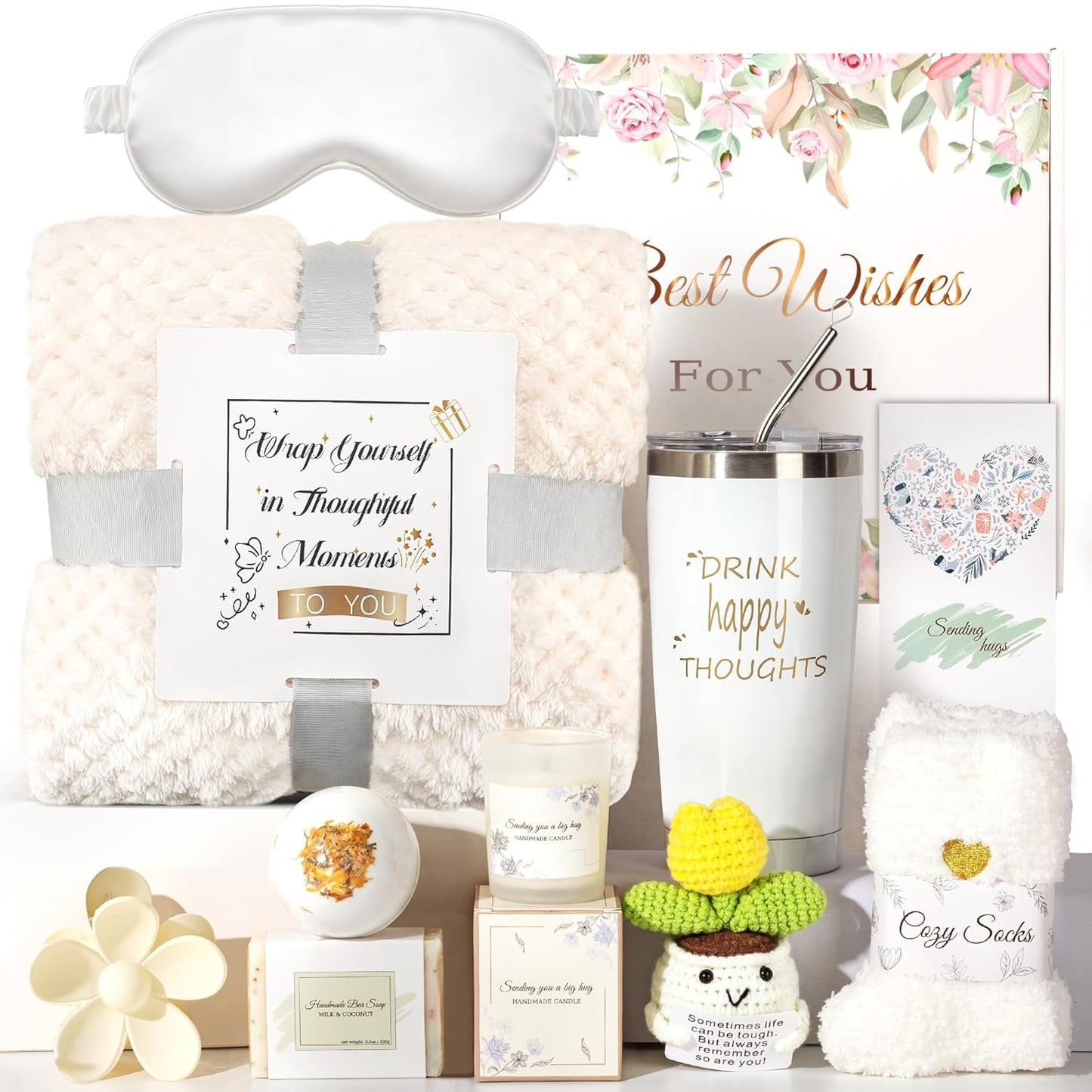 Self-Care Gift Set for Women - Ultimate Spa Experience Box