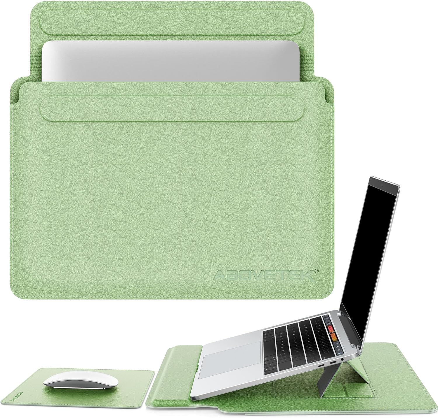 AboveTEK Laptop Sleeve Case with Stand for 13-14 inch Devices