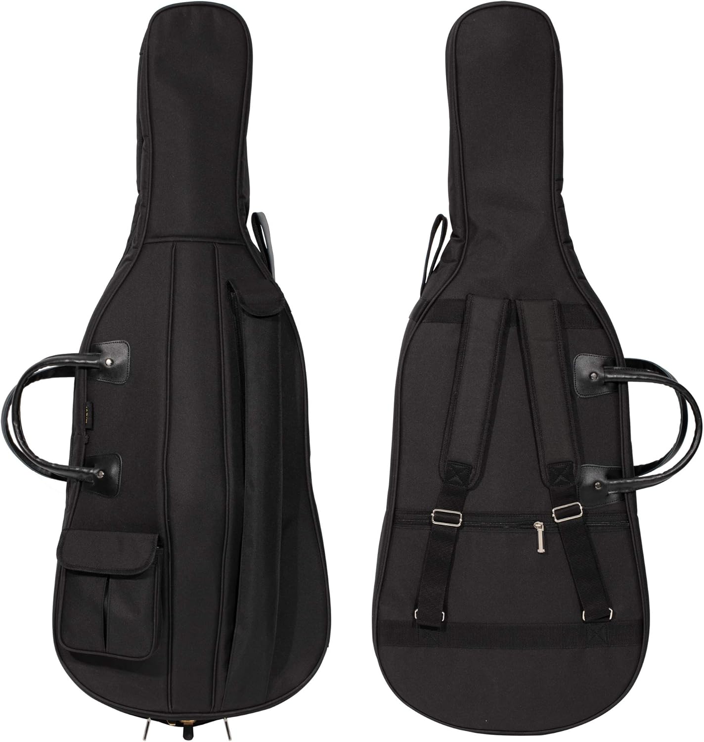 MI&VI Cello Soft Case Travel Gig Bag 4/4 with Multiple Pockets