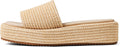Platform Slip on Espadrille Sandals for Women - Comfortable Flatform 1