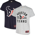 Ultra Game Youth NFL Official Super Soft T-Shirt Set for Fans