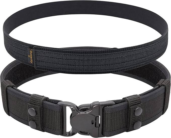Dotacty Duty Belt Kit for Tactical Utility Patrol Use