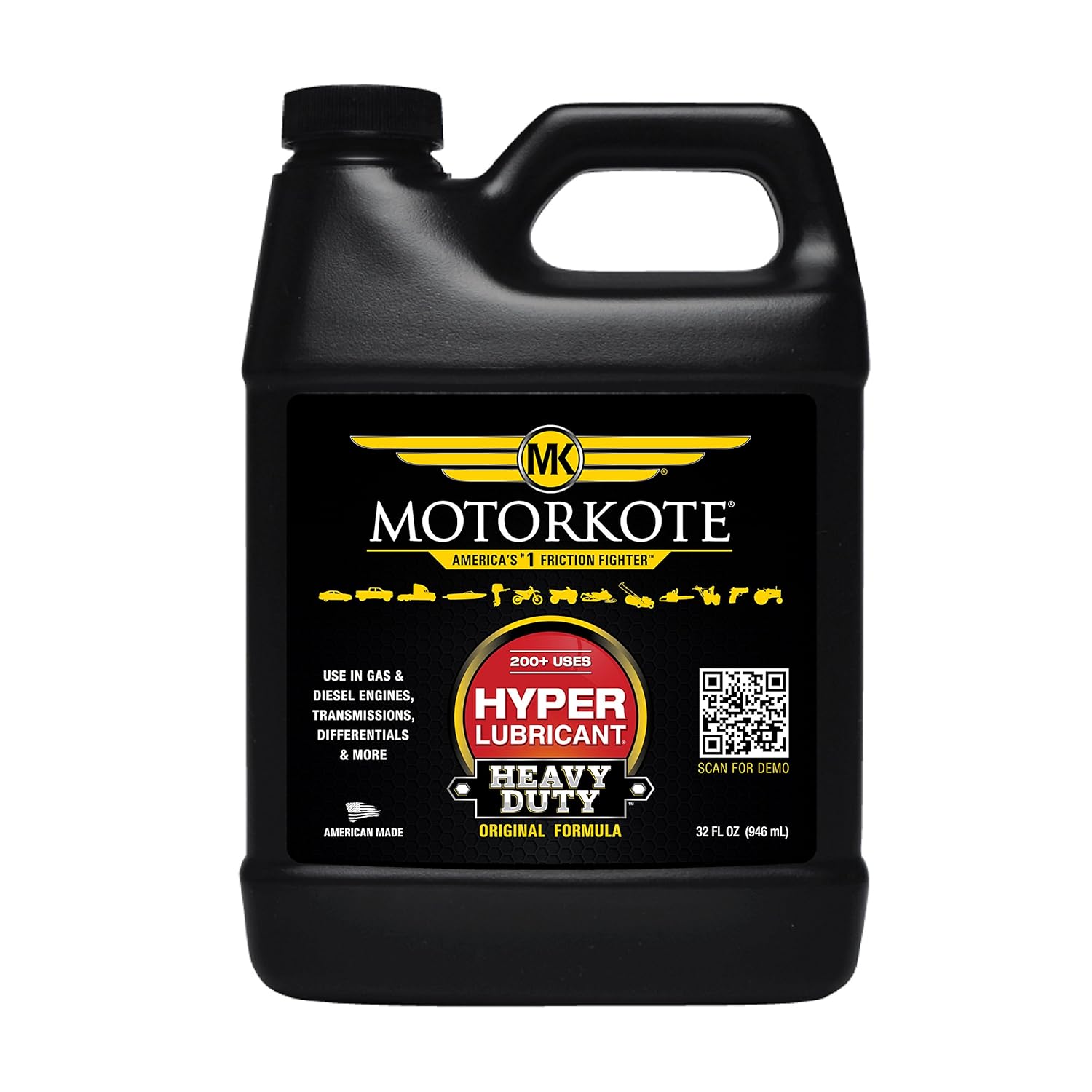 Motorkote MK-HL32-06 Heavy Duty Hyper Lubricant Engine Treatment