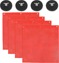 Heavy Duty Magnetic Safety Flags for Trucks Pack of 4 - DOT Compliant