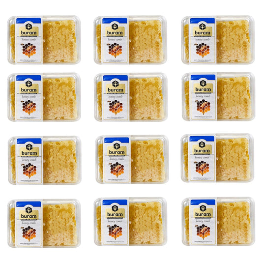 Buram 100% Pure Gourmet Raw Honeycomb from Turkish Mountains