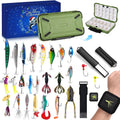 Fishing Advent Calendar 2025 with Adjustable Tackle Box - Countdown