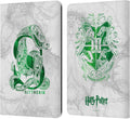 Harry Potter Slytherin Aguamenti Leather Book Wallet Case - Kindle