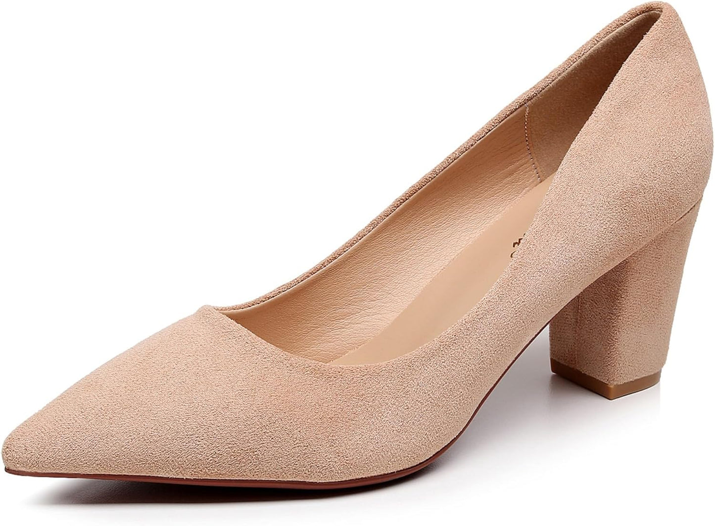 VenusCelia Women's Lewin Pump Chunky Heel Shoe for Every Occasion