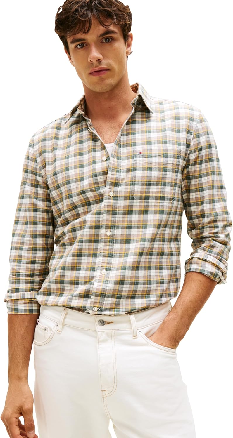 Tommy Hilfiger Men's Long Sleeve Oxford Shirts for Every Occasion