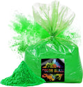 Color Blaze Holi Colored Powder 5 lbs Green - Bright Event Powder