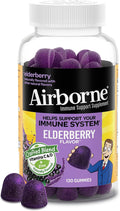 Airborne Elderberry + Zinc & Vitamin C Gummies - Immune Support