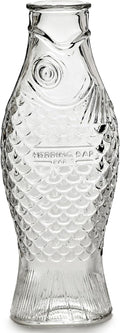 Fish & Fish Glass Water Pitcher by Paola Navone - 28.74 fl oz