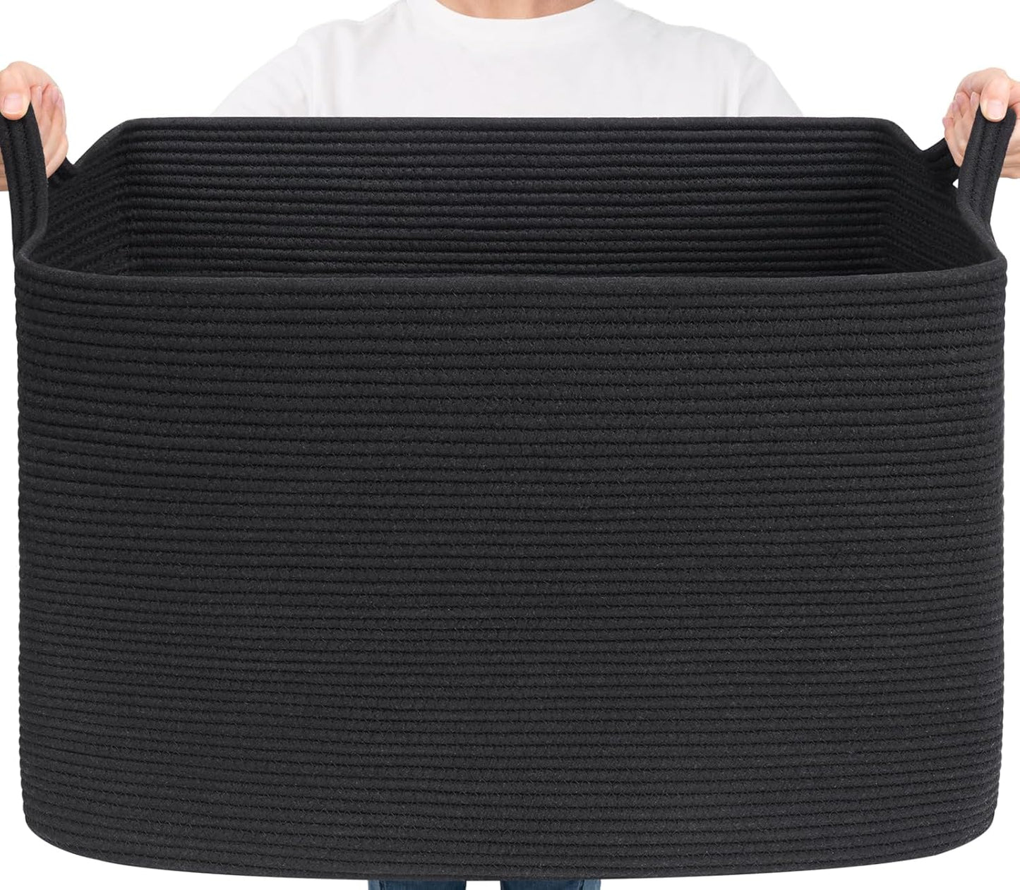 Goodpick Large Woven Storage Basket for Versatile Home Use