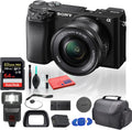 Sony Alpha a6100 Mirrorless Camera with 16-50mm Lens - Extra Battery
