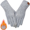 REACH STAR Winter Gloves for Women Touch Screen Knit - Warm