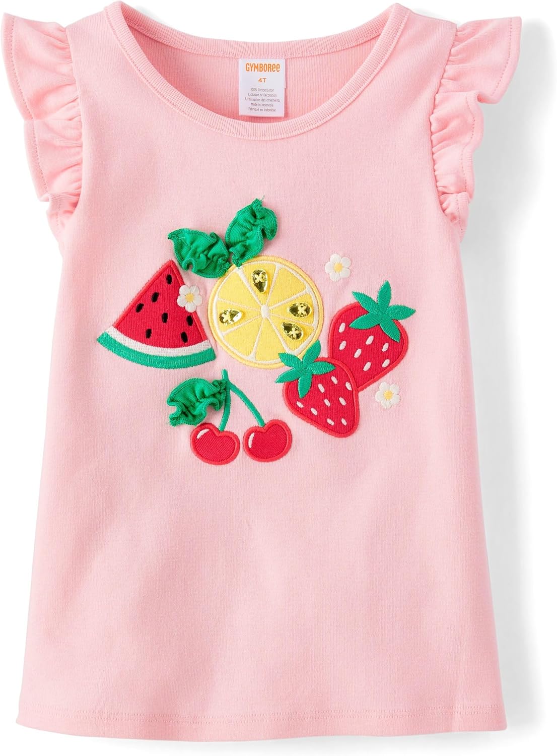 Gymboree Girls' Sleeveless Embroidered Top for Toddlers