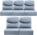 Luxury 22x24/22x25 6-Inch Smile Outdoor Cushions 5 Piece Set - Baby