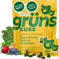 Gruns Kids Vitamins Super Greens Gummies - Sugar-Free Daily Greens
