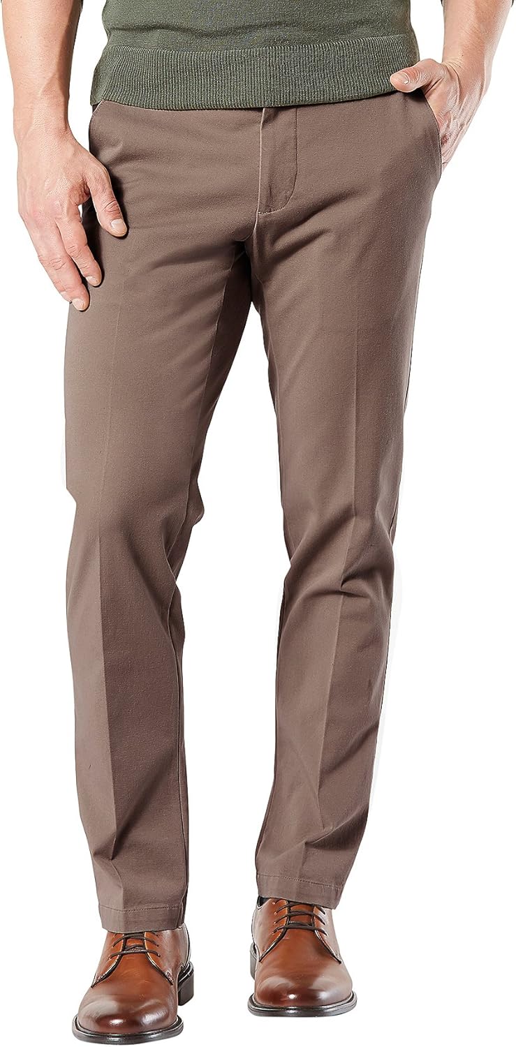 Dockers Men's Straight Fit Workday Khaki Smart 360 Flex Pants