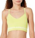 Under Armour Women's Seamless Low Long Bra - Low-Impact Support Sports