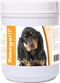 Healthy Breeds Black and Tan Coonhound Omega HP Soft Chews - Skin