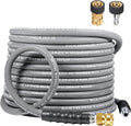 3/8ft Pressure Washer Hose 35 FT 4500 PSI - Industrial Replacement