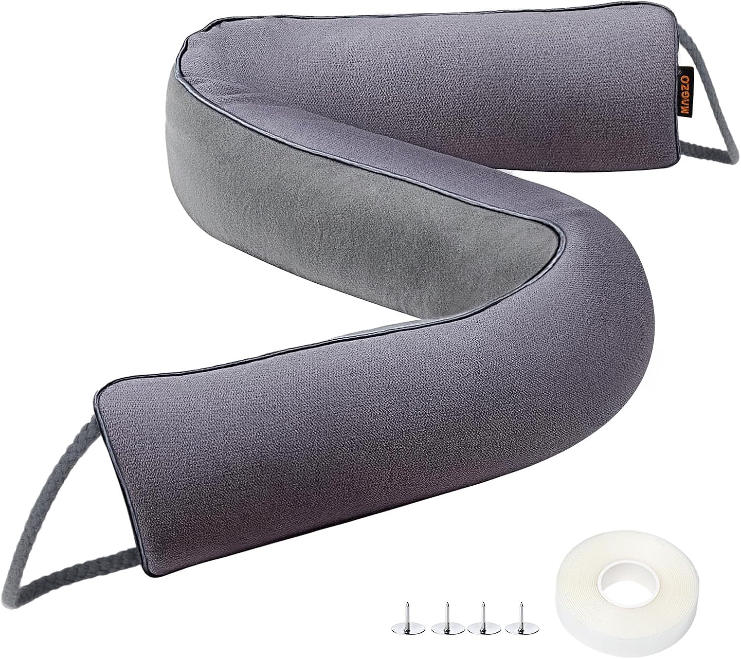 MAGZO Door Draft Stopper - 42 Inch Weighted Wind Blocker