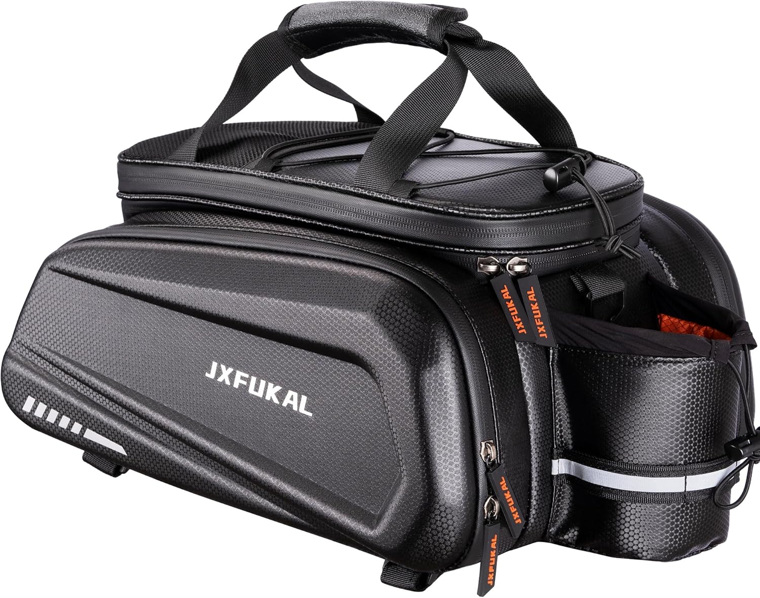 JXFUKAL Bike Bags for Bicycle Rear Rack - Waterproof & Spacious